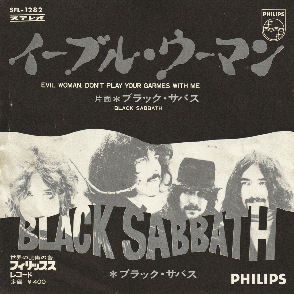Evil Woman, Don't Play Your Garmes With Me / Black Sabbath