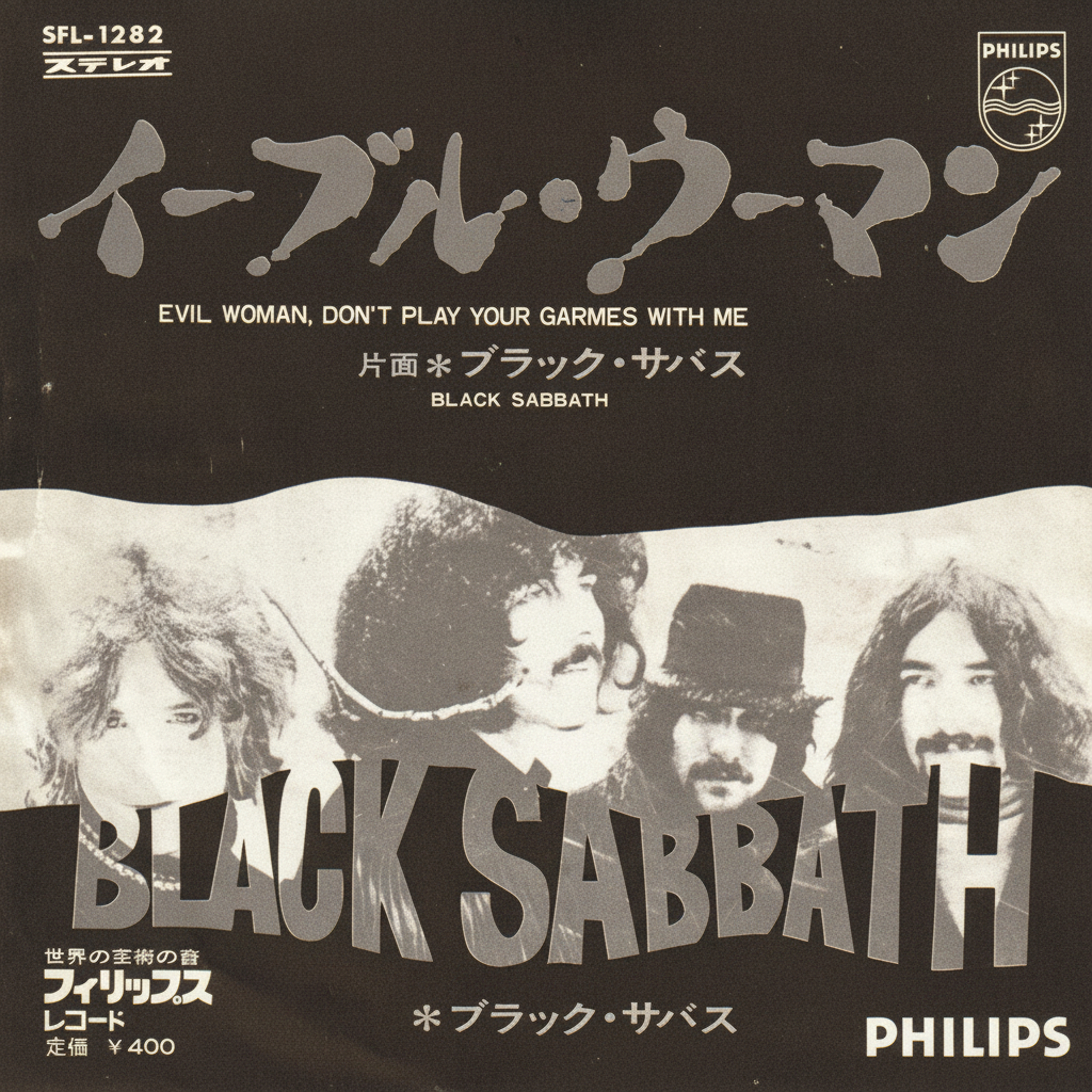 Evil Woman, Don't Play Your Garmes With Me / Black Sabbath