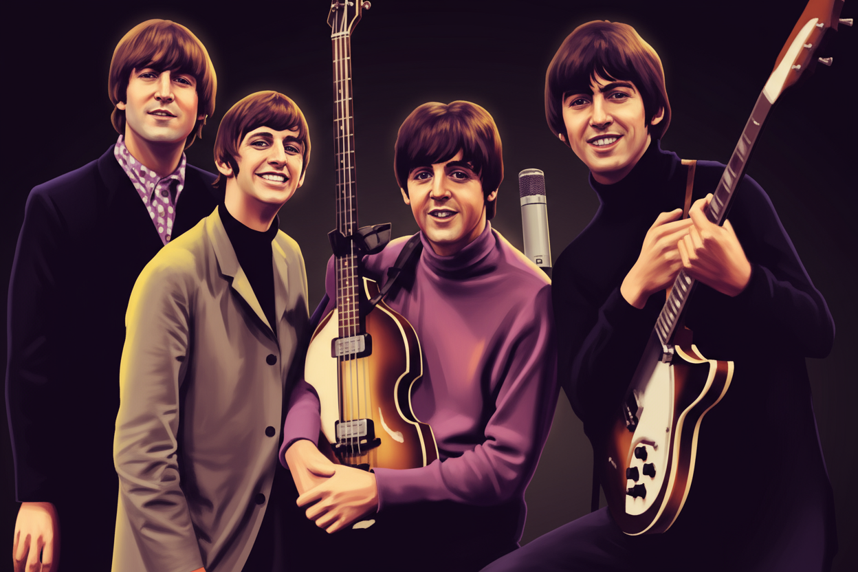 The Beatles pop art