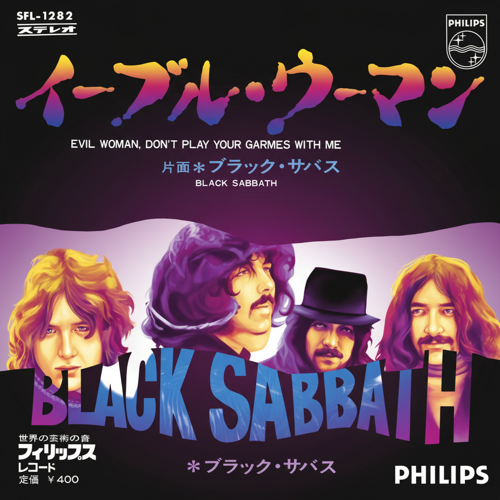 Evil Woman, Don't Play Your Garmes With Me / Black Sabbath