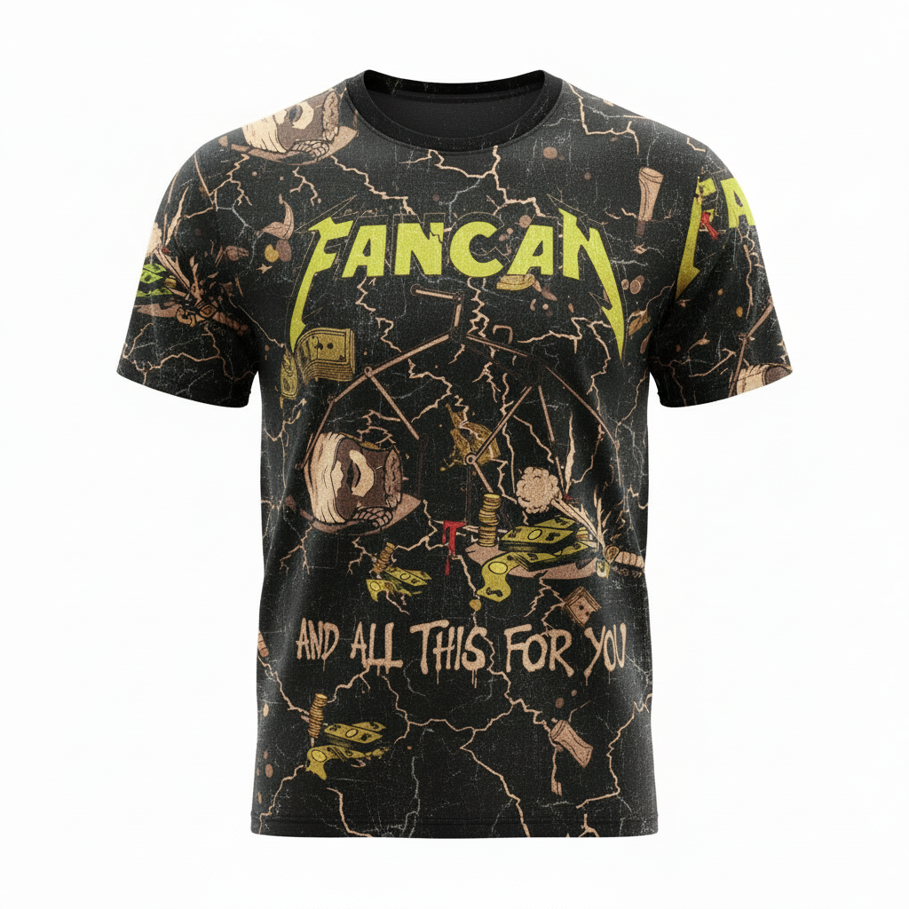 Fan Can #4 T-Shirt - Metallica
