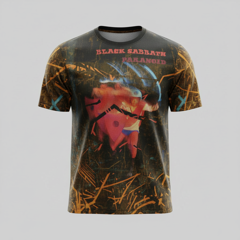 Paranoid T-Shirt - Black Sabbath