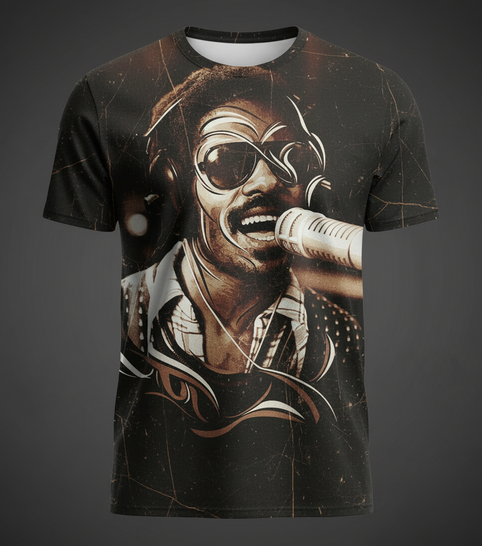 Stevie Wonder T-Shirt Collection - Stevie Wonder