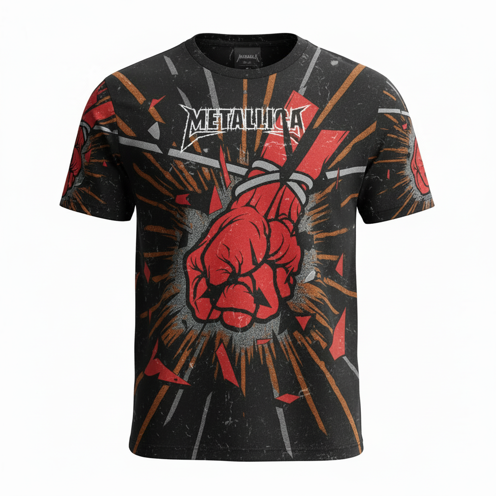 St. Anger Interview T-Shirt - Metallica