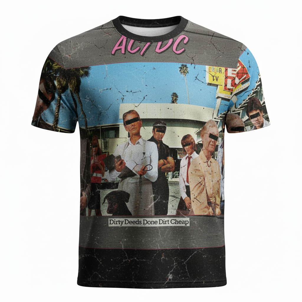 Dirty Deeds Done Dirt Cheap T-Shirt - AC/DC