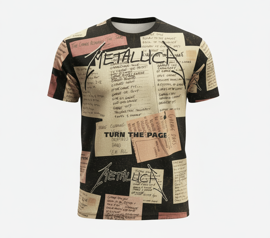 Turn The Page T-Shirt - Metallica