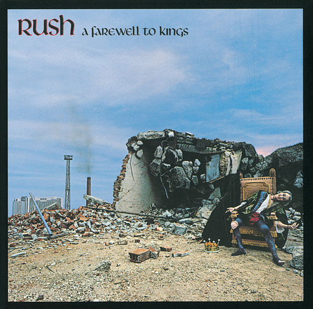 Rush - A Farewell To Kings Album Cover [Metaalprint]