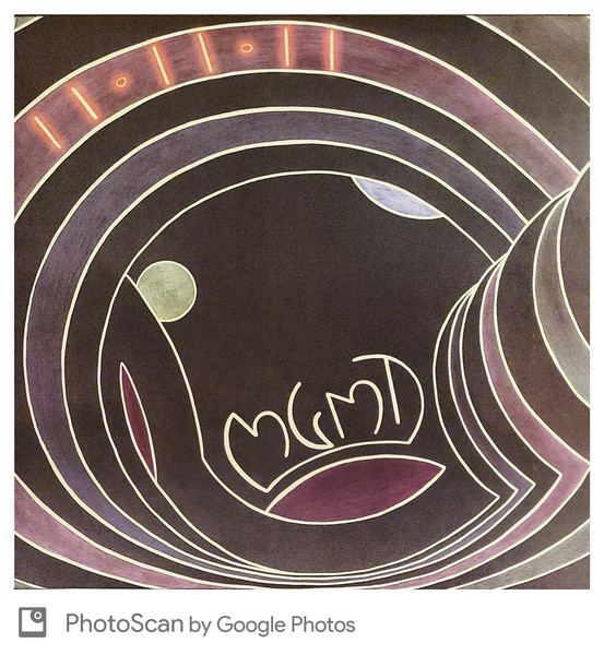 MGMT - 11•11•11 Album Cover [Metaalprint]