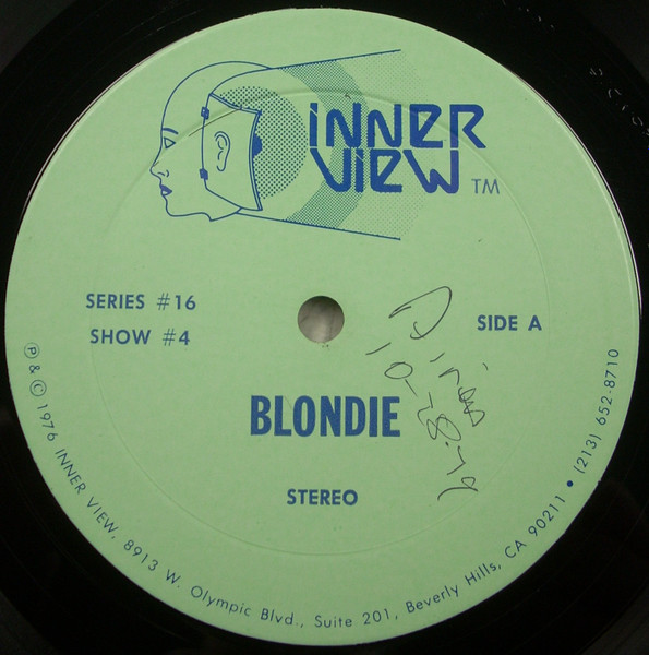Blondie - InnerView Album Cover [Metaalprint]