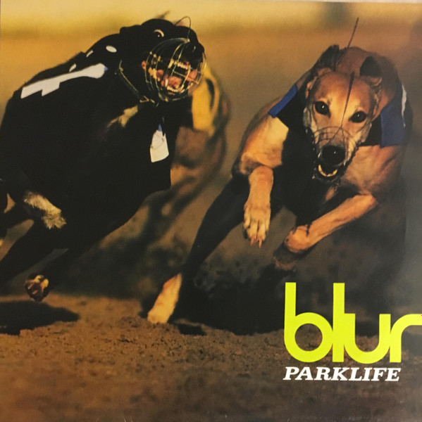 Blur - Parklife Album Cover [Metaalprint]