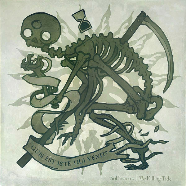 Sol Invictus - The Killing Tide Album Cover [Metaalprint]
