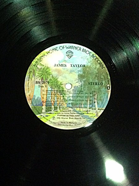 James Taylor (2) - James Taylor's Greatest Hits Album Cover [Metaalprint]