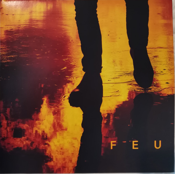 Nekfeu - Feu Album Cover [Metaalprint]
