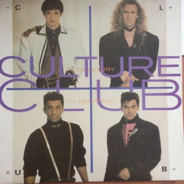 Culture Club - From Luxury To Heartache Album Cover [Metaalprint]