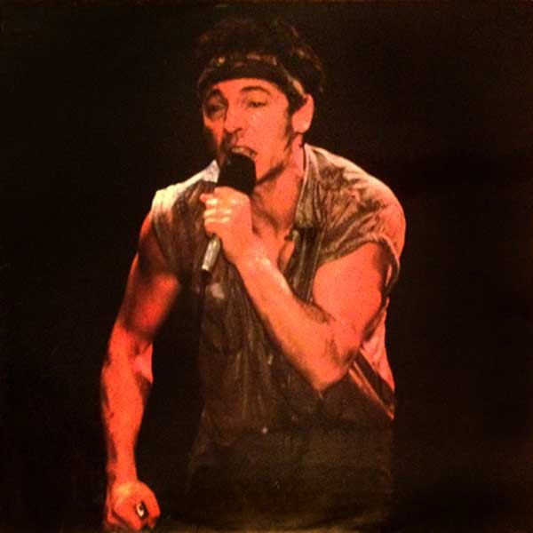 Bruce Springsteen - Headliner Club, Neptune, New Jersey 7-18-83 Album Cover [Metaalprint]