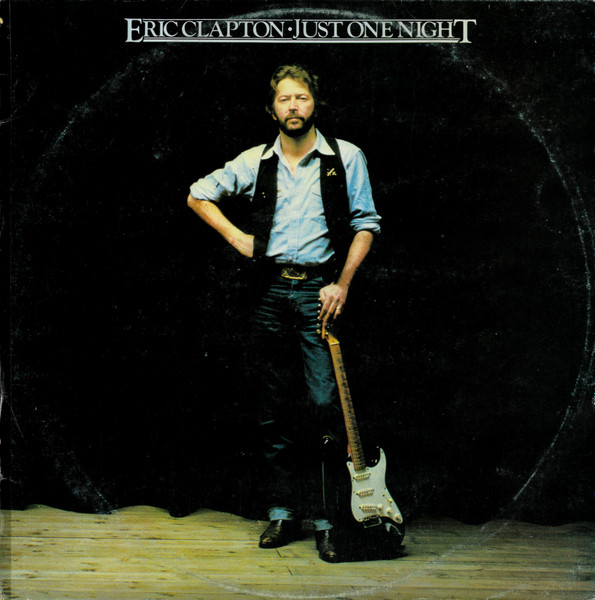 Eric Clapton - Just One Night Album Cover [Metaalprint]