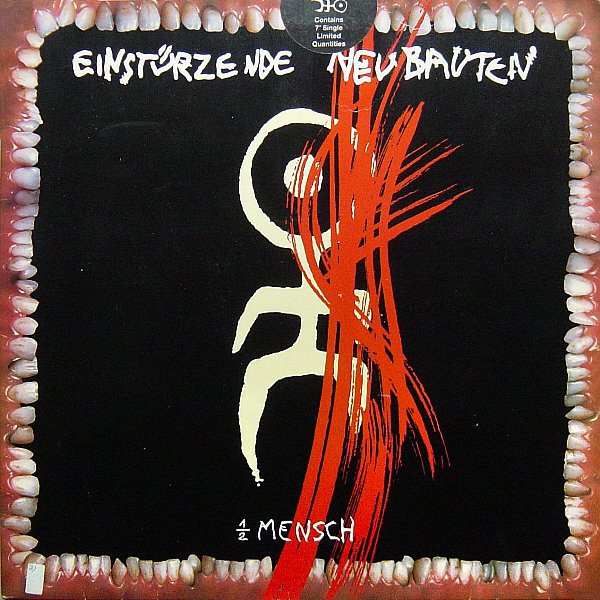 Einstürzende Neubauten - ½ Mensch Album Cover [Metaalprint]