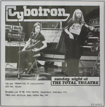 Cybotron (2) - Sunday Night At The Total Theatre Album Cover [Metaalprint]