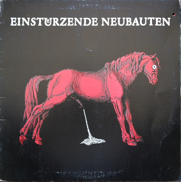 Einstürzende Neubauten - Haus Der Lüge Album Cover [Metaalprint]