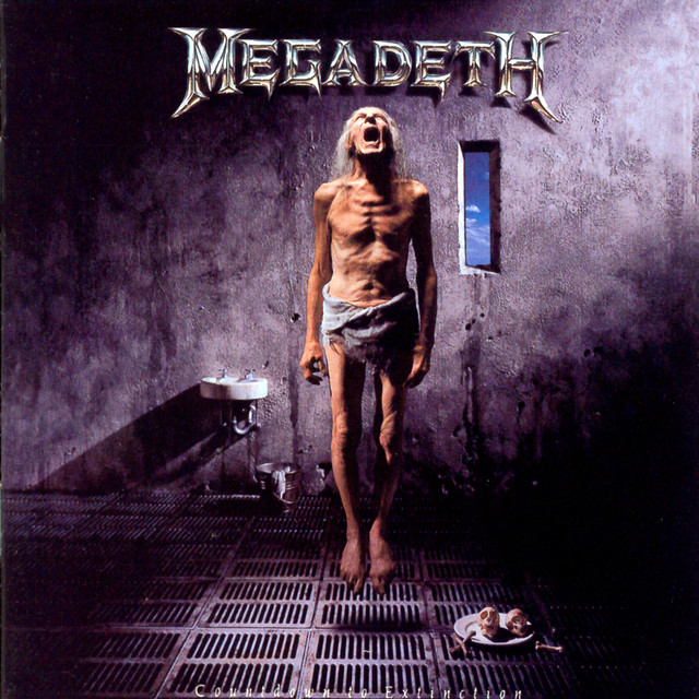 Megadeth - Countdown To Extinction Album Cover [Metaalprint]