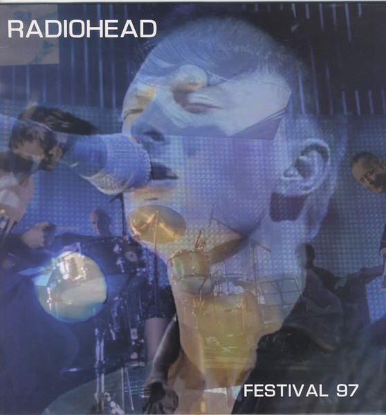 Radiohead - Festival '97 Album Cover [Metaalprint]