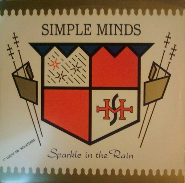 Simple Minds - Sparkle In The Rain Album Cover [Metaalprint]