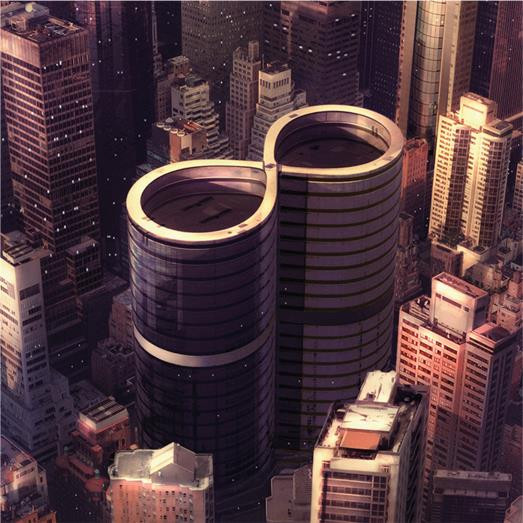 Foo Fighters - Sonic Highways Album Cover [Metaalprint]