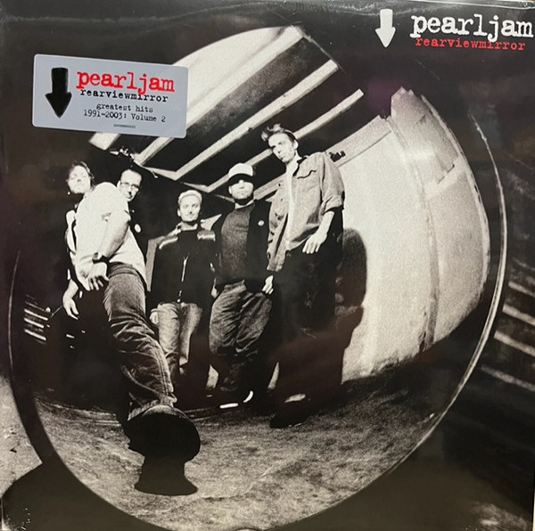 Pearl Jam - Rearviewmirror (Greatest Hits 1991-2003: Volume 2) Album Cover [Metaalprint]