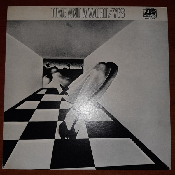 Yes - Time And A Word Album Cover [Metaalprint]