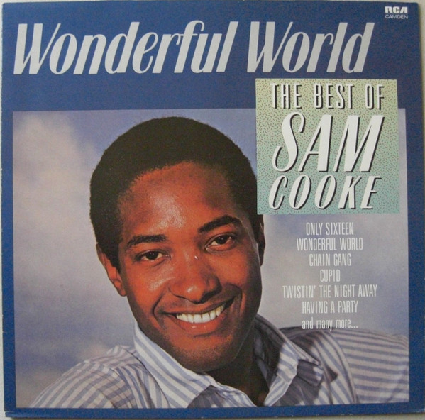 Sam Cooke - Wonderful World (The Best Of Sam Cooke) Album Cover [Metaalprint]