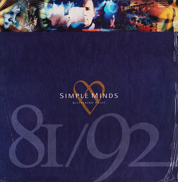 Simple Minds - Glittering Prize 81/92 Album Cover [Metaalprint]