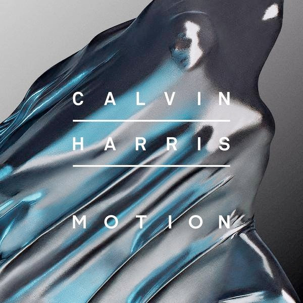 Calvin Harris - Motion Album Cover [Metaalprint]