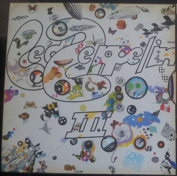 Led Zeppelin - Led Zeppelin III Album Cover [Metaalprint]