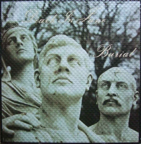 Death In June - Burial Album Cover [Metaalprint]