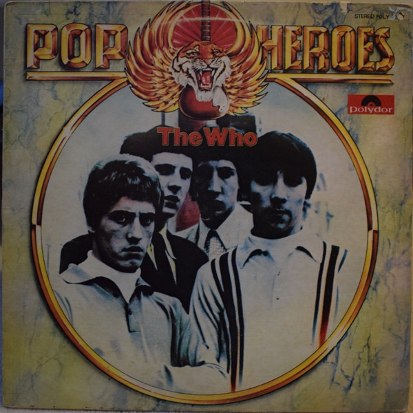 The Who - Pop Heroes Album Cover [Metaalprint]