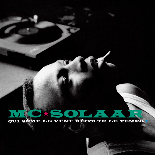MC Solaar - Qui Sème Le Vent Récolte Le Tempo Album Cover [Metaalprint]