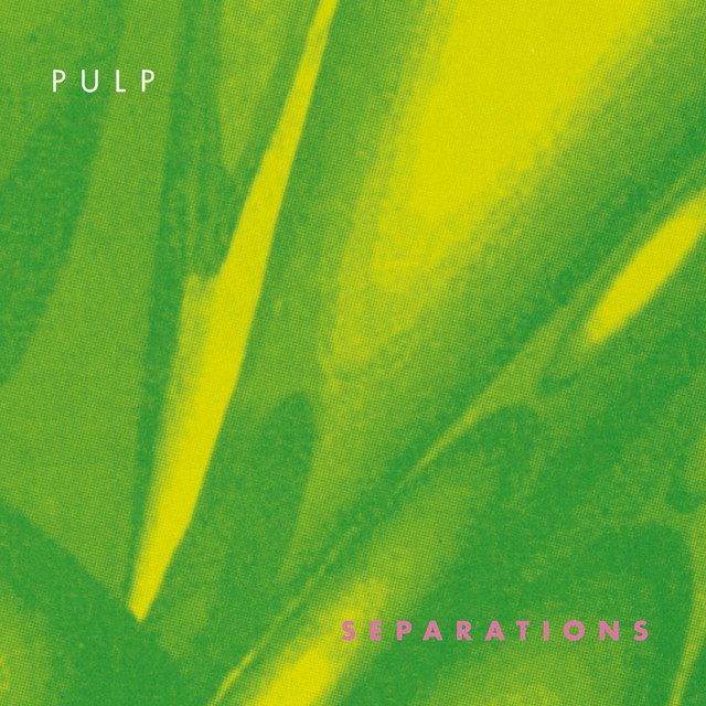 Pulp - Separations Album Cover [Metaalprint]