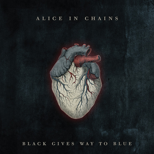 Alice In Chains - Black Gives Way To Blue Album Cover [Metaalprint]