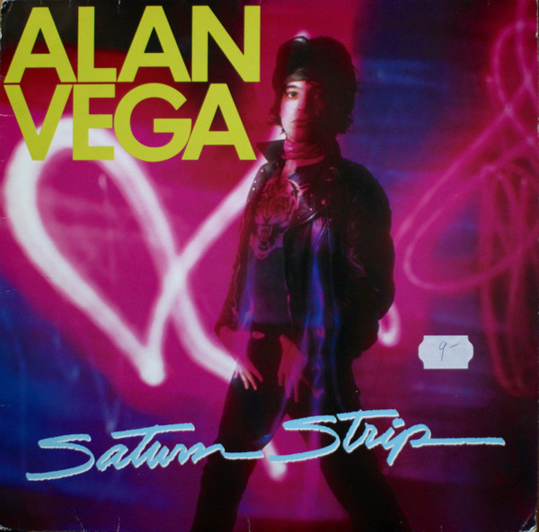 Alan Vega - Saturn Strip Album Cover [Metaalprint]