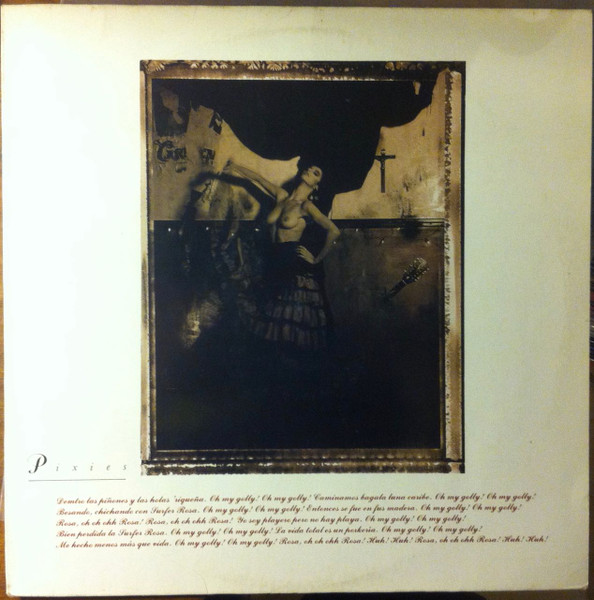 Pixies - Surfer Rosa Album Cover [Metaalprint]