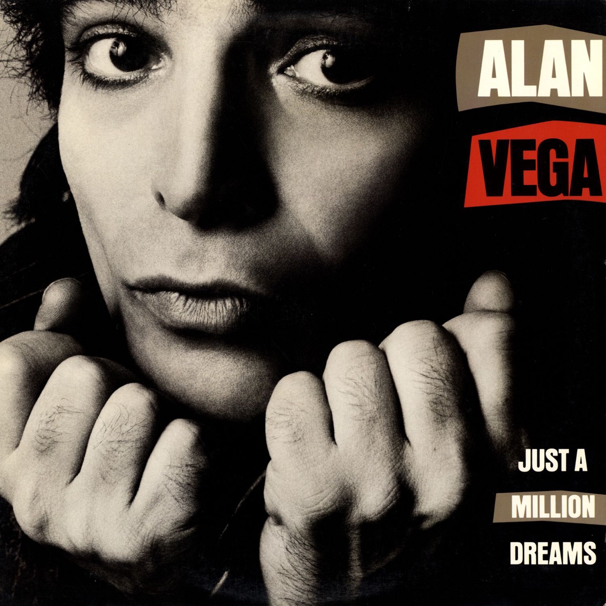 Alan Vega - Just A Million Dreams Album Cover [Metaalprint]