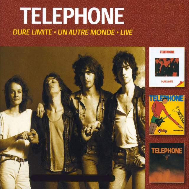 Téléphone - Un Autre Monde Album Cover [Metaalprint]