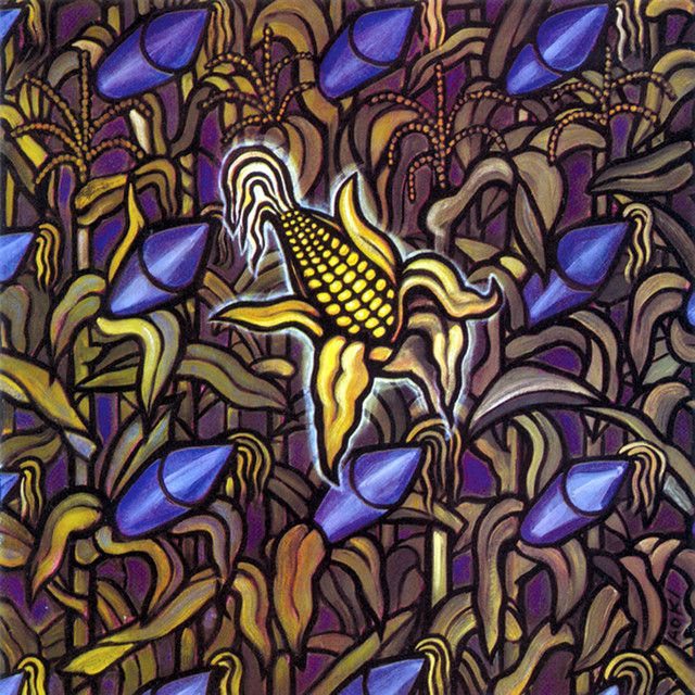 Bad Religion - Against The Grain Album Cover [Metaalprint]