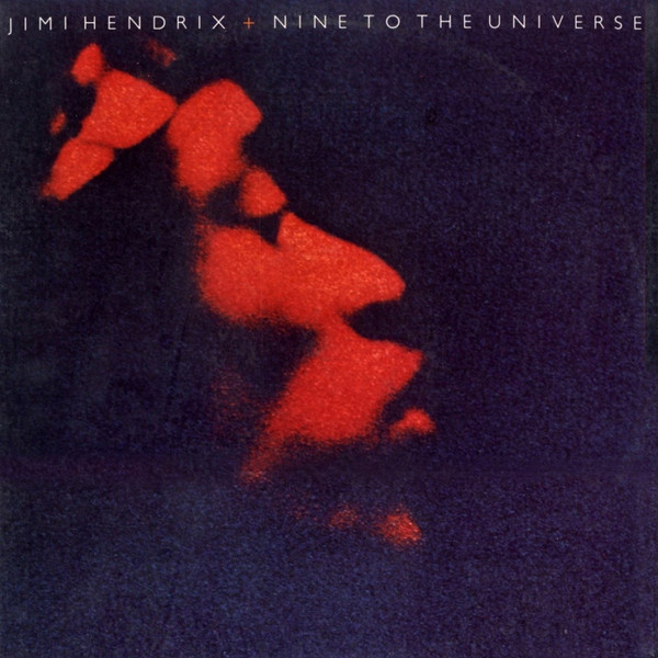 Jimi Hendrix - Nine To The Universe Album Cover [Metaalprint]