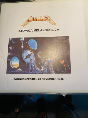 Metallica - Atomica Melancholica Album Cover [Metaalprint]