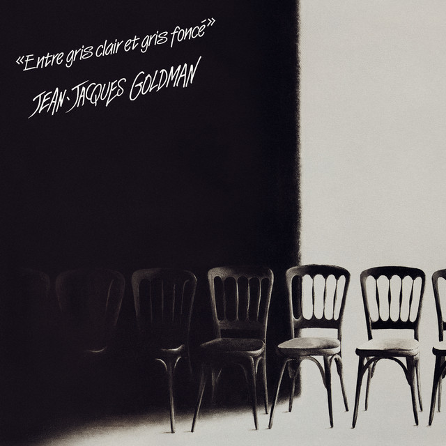 Jean-Jacques Goldman - Entre Gris Clair Et Gris Foncé Album Cover [Metaalprint]