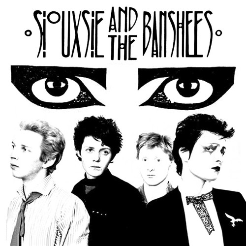 Siouxsie & The Banshees - Rare Sessions Album Cover [Metaalprint]