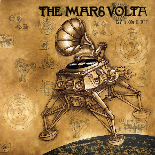 The Mars Volta - Is Anybody There? Album Cover [Metaalprint]