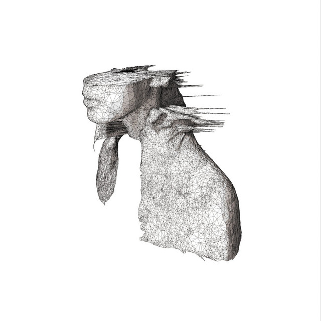 Coldplay - A Rush Of Blood To The Head Album Cover [Metaalprint]