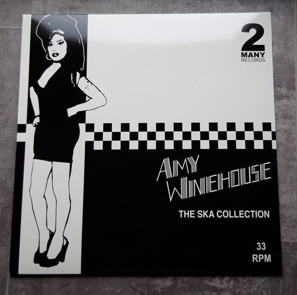 Amy Winehouse - The Ska Collection Album Cover [Metaalprint]